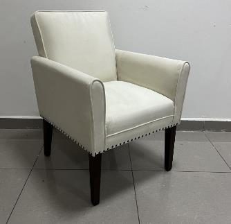White Hydrangea Chair