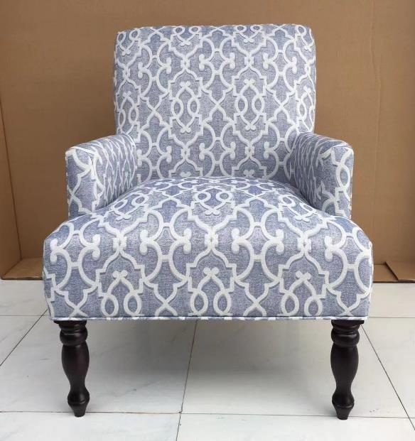 White Delphinium Chair
