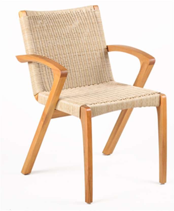 White Dianthus Chair