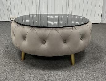 [HGP-CHR-167] White Passionflower Chair