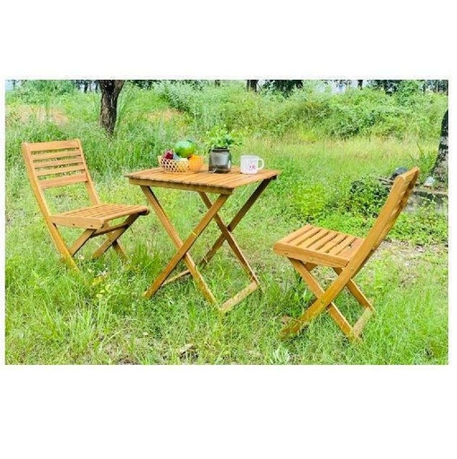 [H00569] Dining set 6 pcs without cushion incl : 4 x - H00569