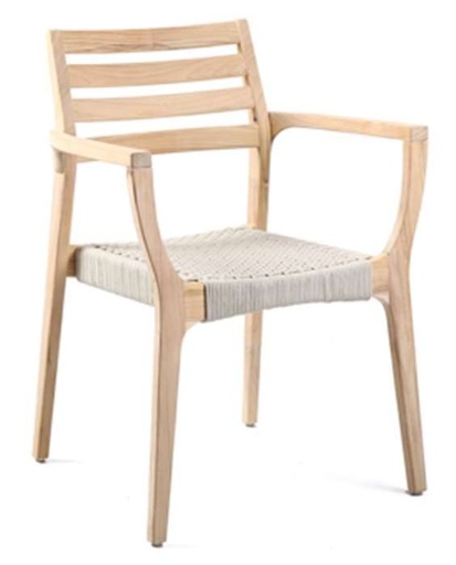 [HGP-CHR-200] White Fuchsia Chair
