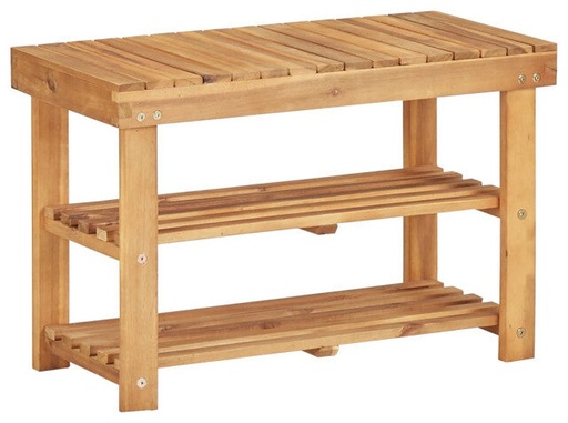 [planter_20] Wooden 3-Tier Plant Stand Shelf